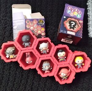 LOT 8 Marvel Nano Pods Avengers MCU Collectible w/ Box